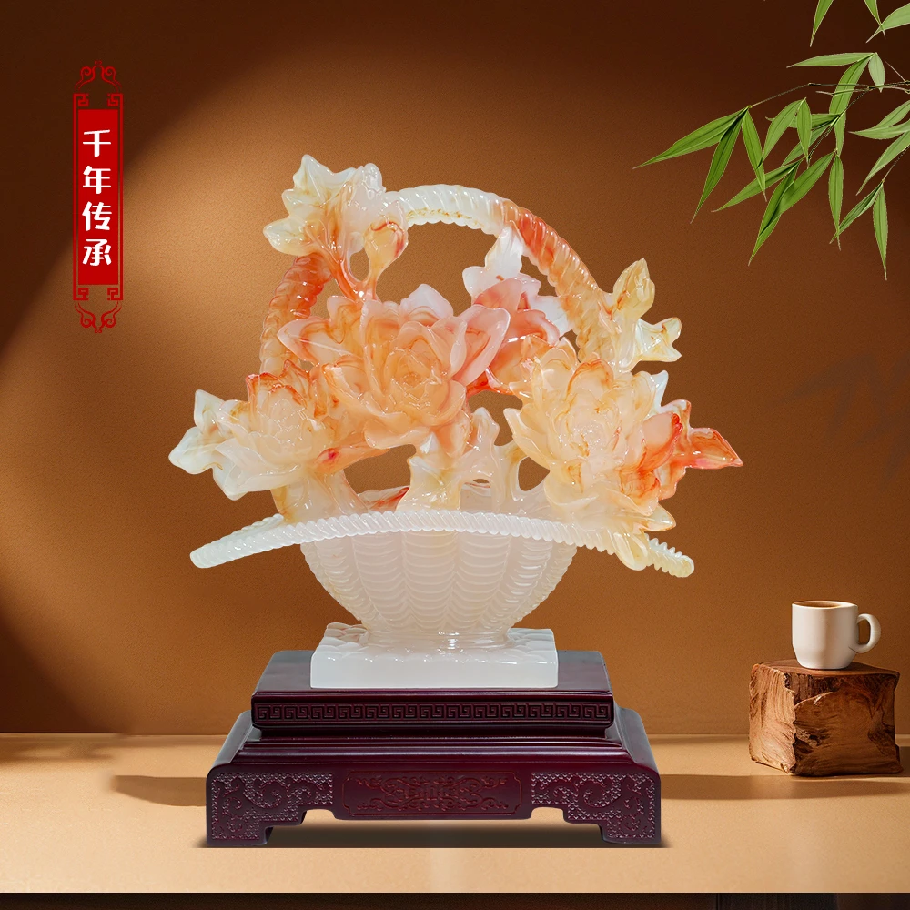 【一揽富贵】家居客厅玄关富贵摆件办公室装饰开业搬家乔迁送礼