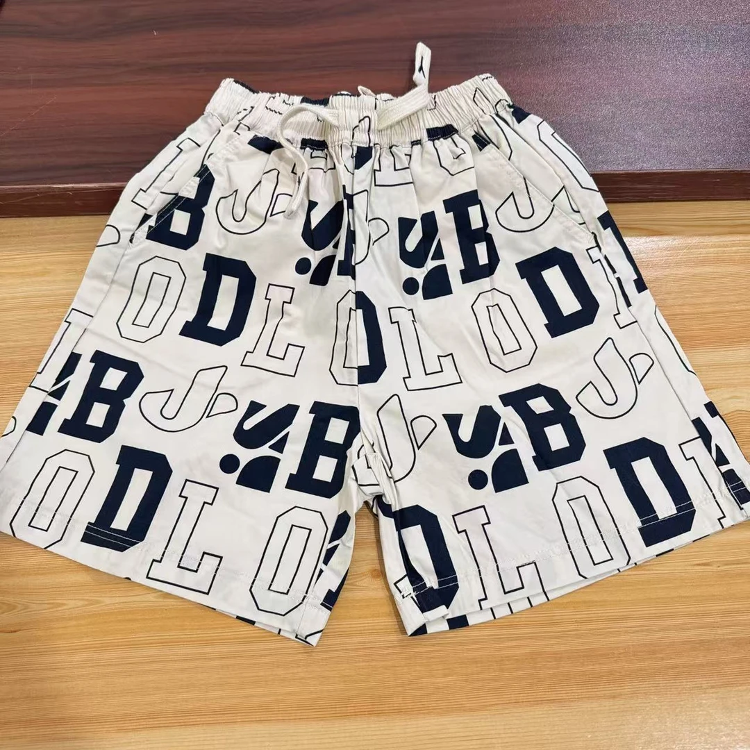 男童纯棉休闲短裤五分裤