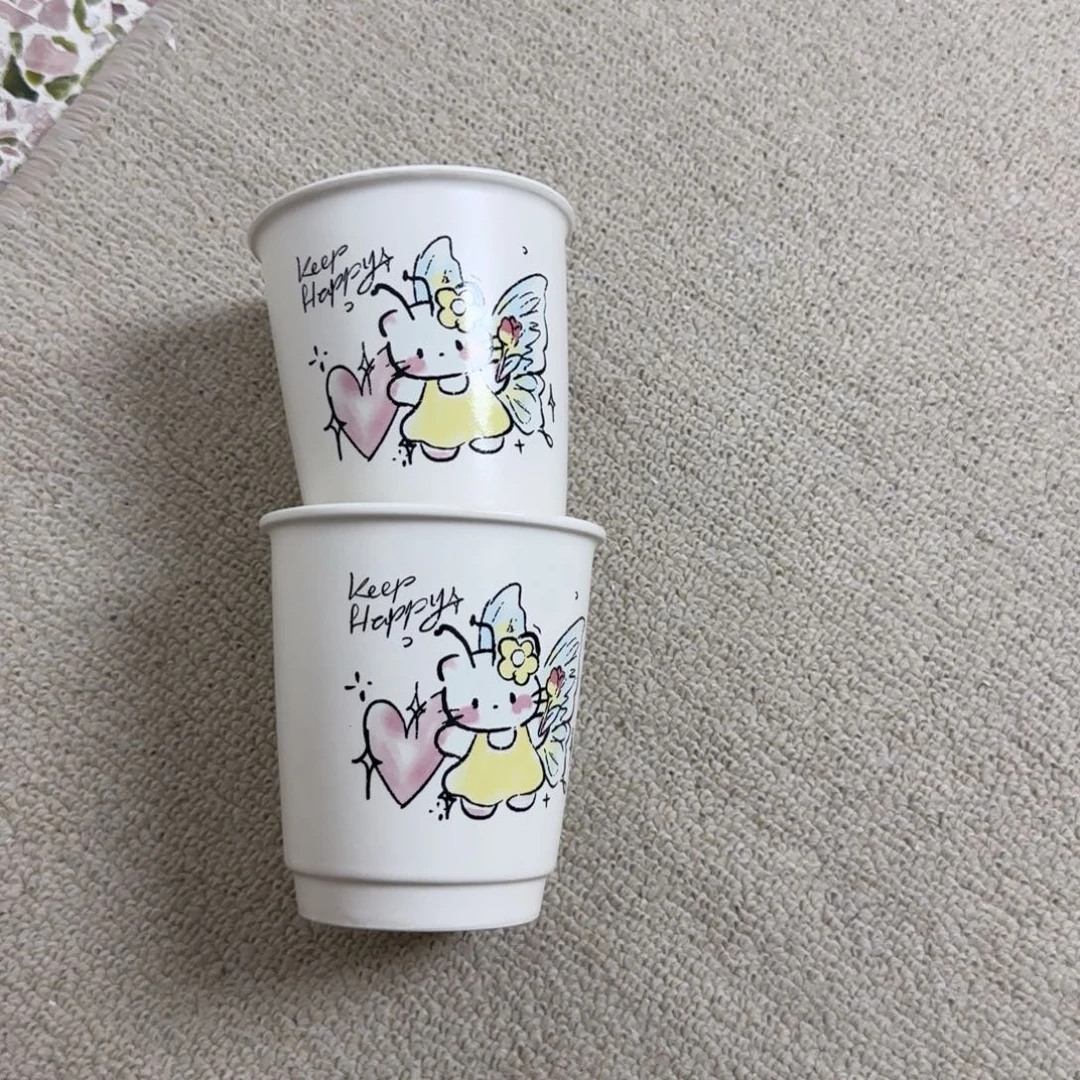 双饮款陶瓷手握杯