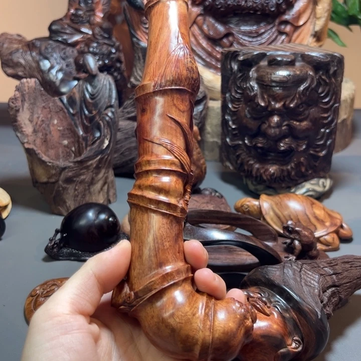 *****木黄花梨手把件摆件