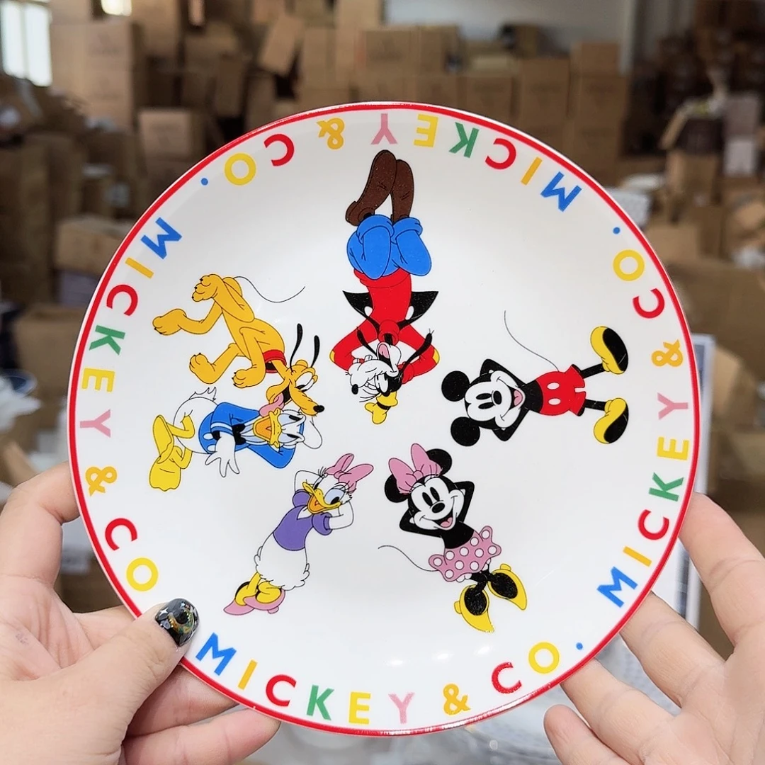 骨瓷骨瓷8英寸20cm平盘一只外贸骨瓷