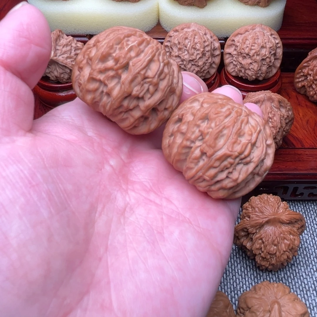 吊坠文玩核桃磨盘40尺全品