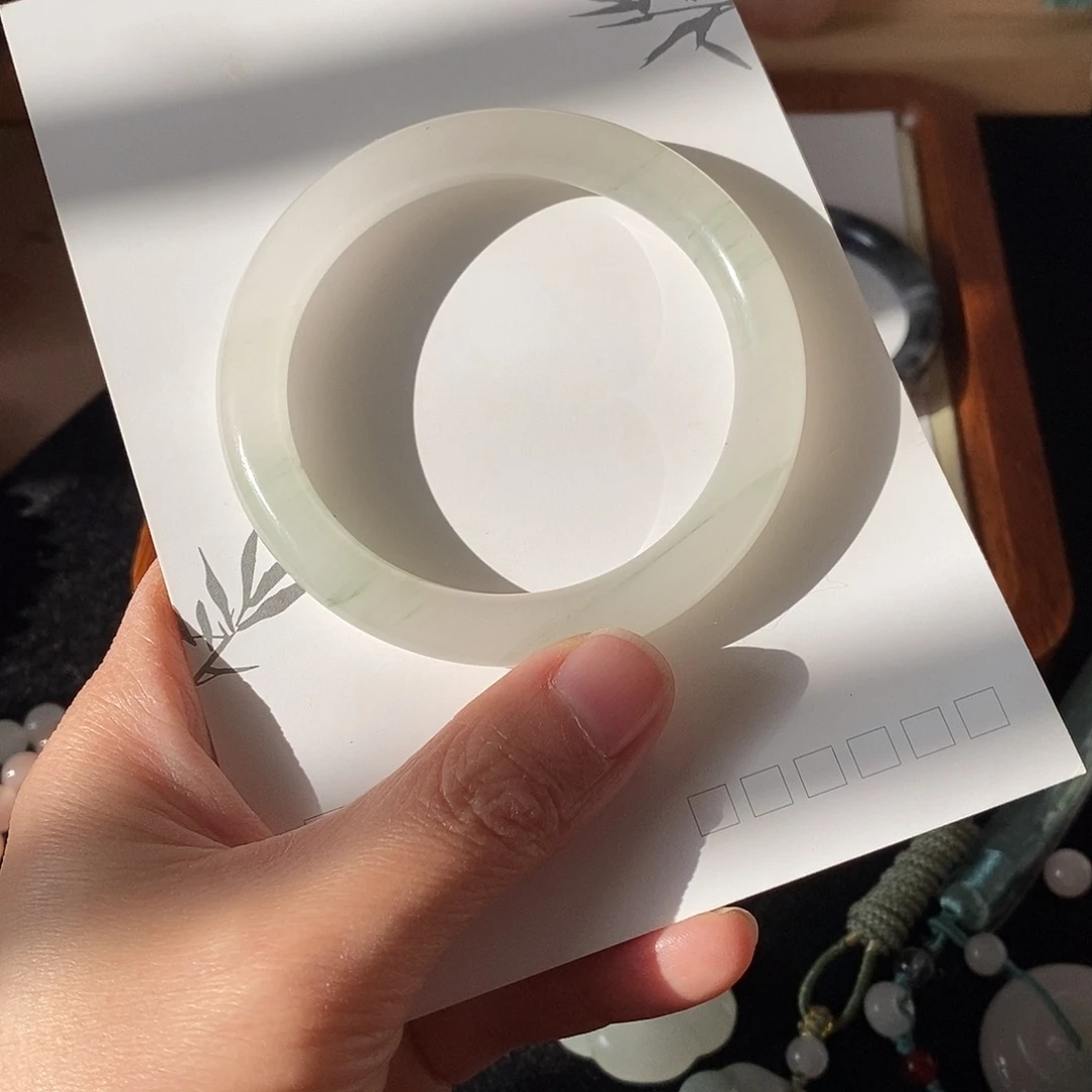 石英岩玉未镶嵌54 55冰晴底飘花