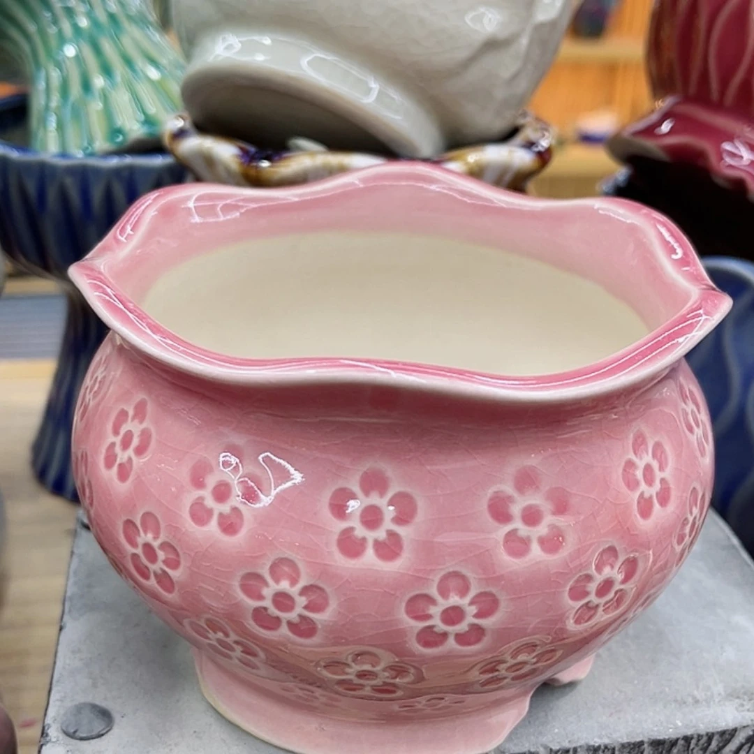 【闪购商品】陶瓷花盆