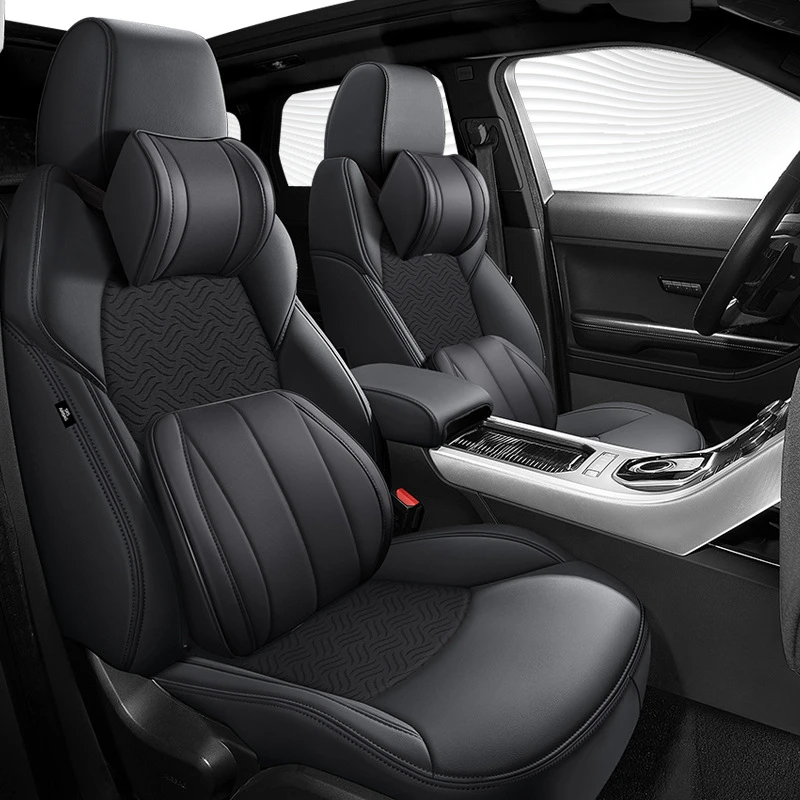 沃尔沃S80座套全包围真皮汽车坐垫网布座垫21款四季通用专用座椅
