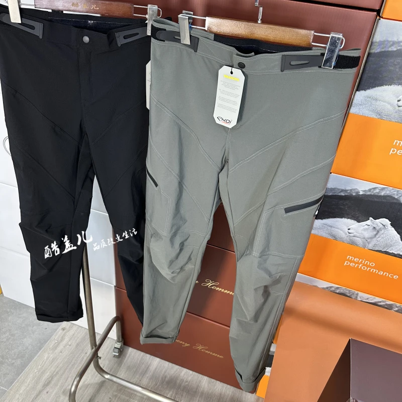 难得一遇！工艺繁琐复杂！高端男士轻薄弹力透气铁三山地骑行长裤