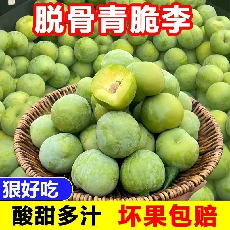 【助农专属】四川贵州新鲜脱骨青脆李应季水果酸甜多汁软脆两吃