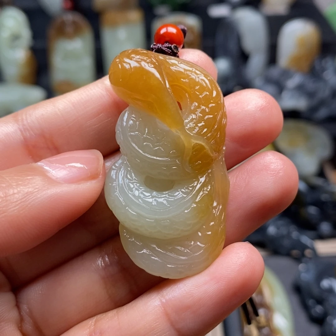 和田玉挂件未镶嵌