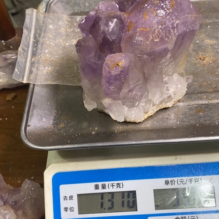 大型摆件（非配饰）紫晶未镶嵌