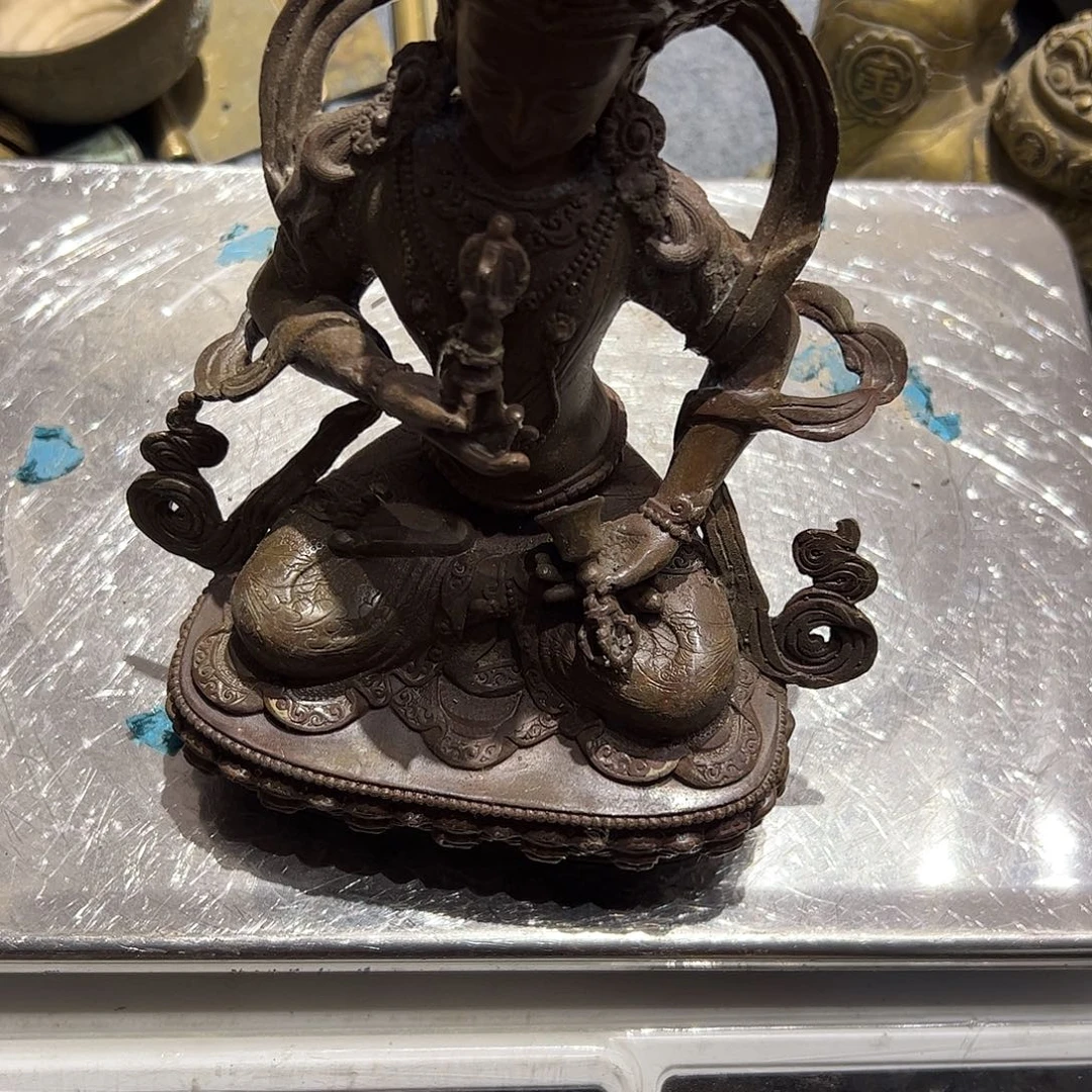 欣*吖微瑕疵黄铜摆件工艺品