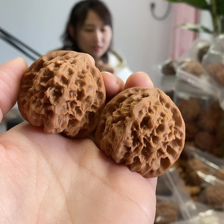 把件文玩核桃42野牛小众