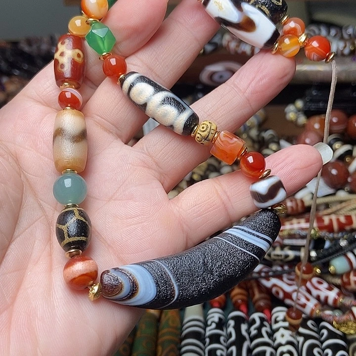 玛瑙/玉髓未镶嵌手链