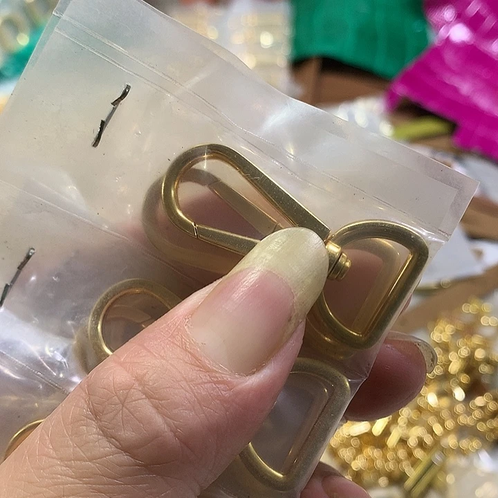 皮革驴家1.5水滴形钩扣10个