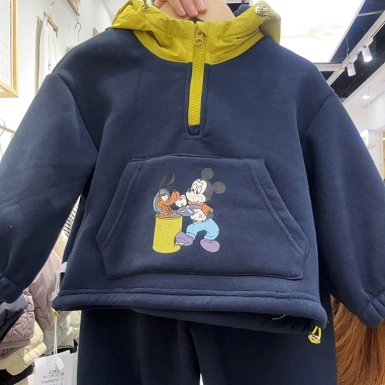 套装藏青色尺码110码