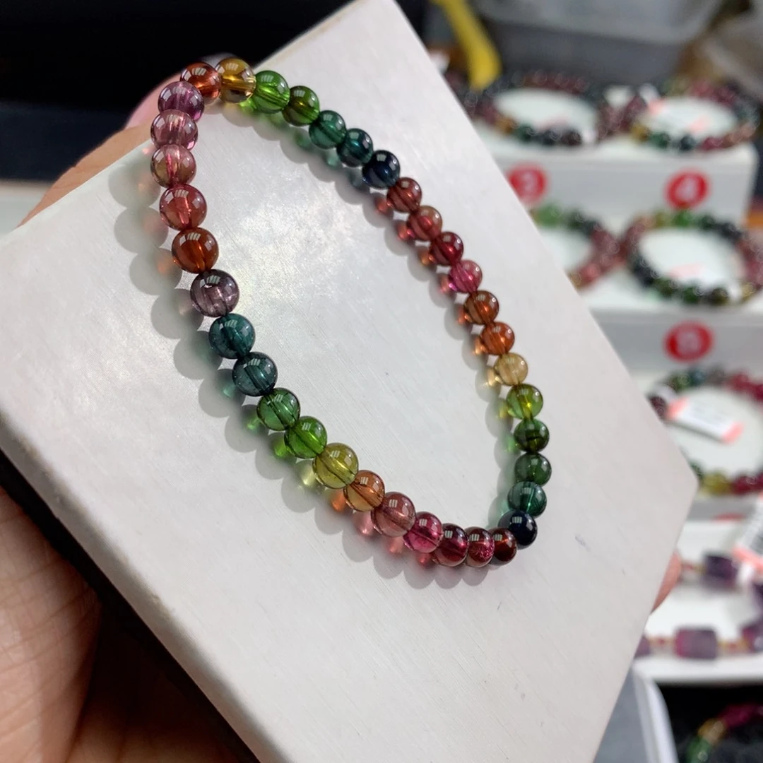 手链未镶嵌碧玺   5mm