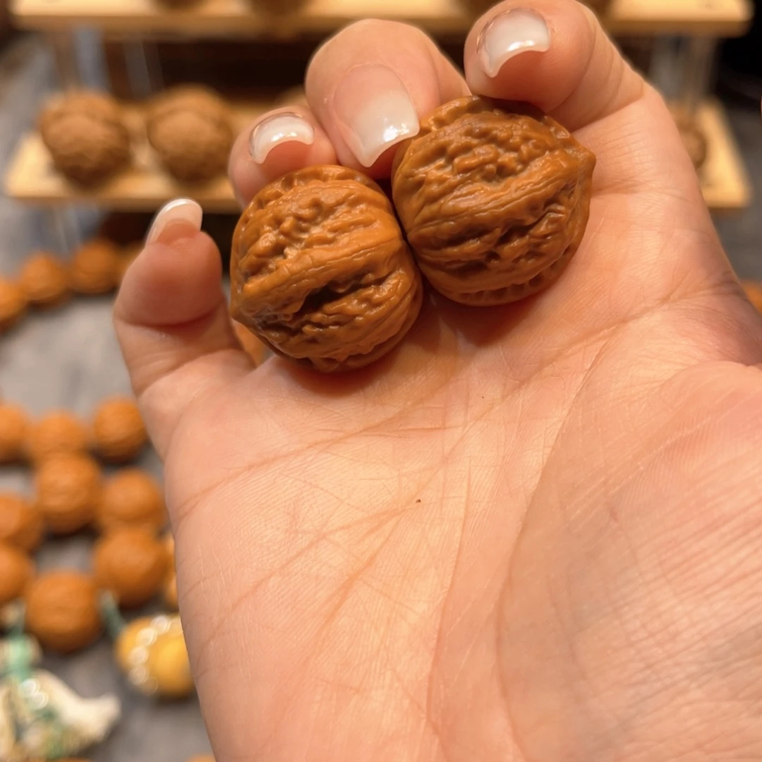 文玩核桃把件小南瓜墩八棱 必拍