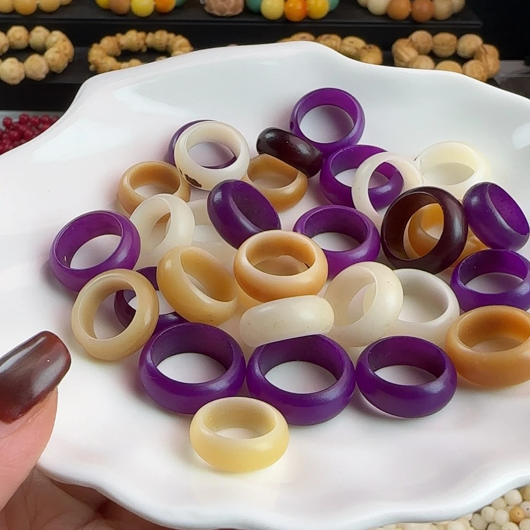 菩提根/象牙果手串瑕疵跑环10颗