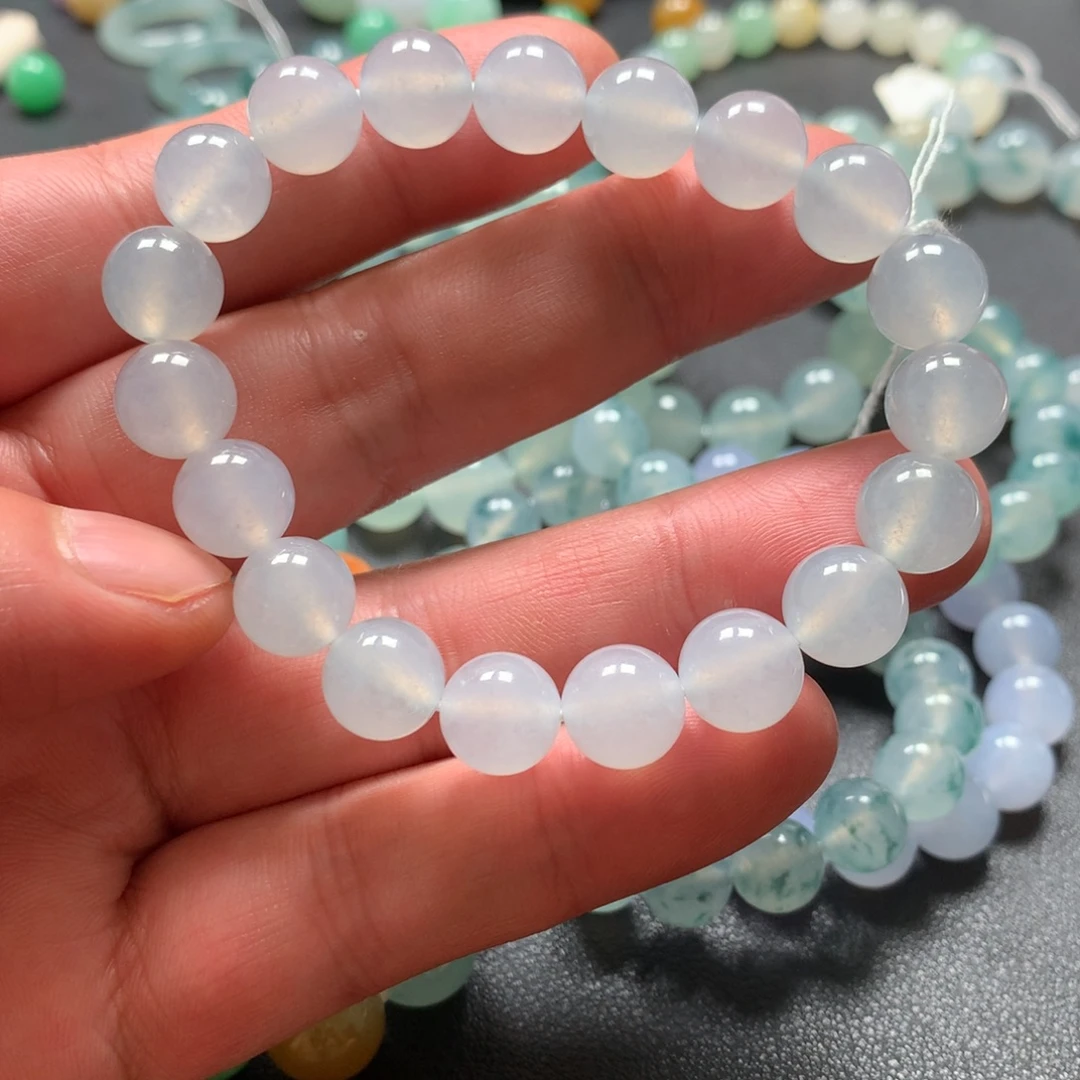 定制翡翠未镶嵌卡10 19颗