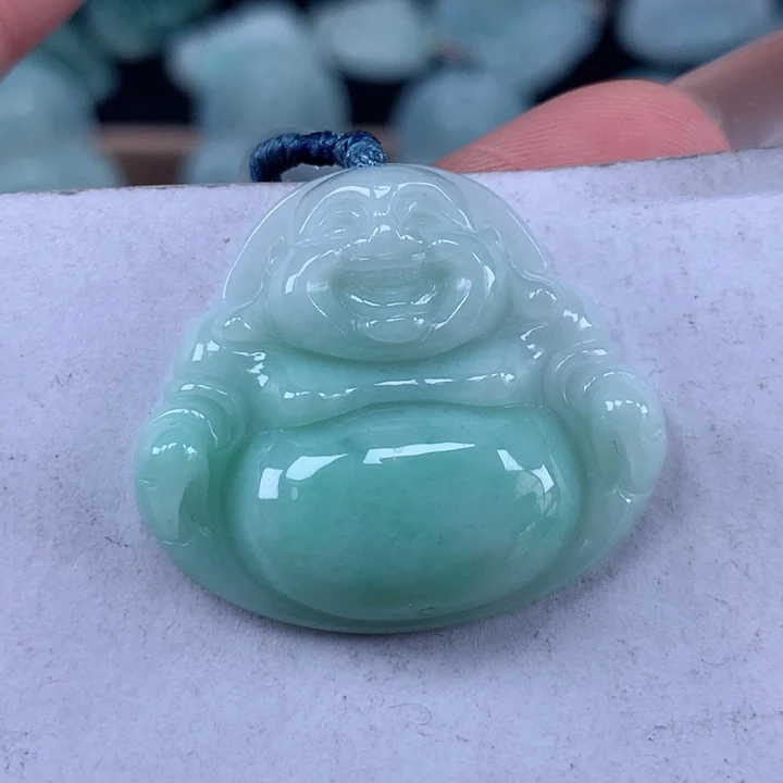 颈饰未镶嵌翡翠佛公