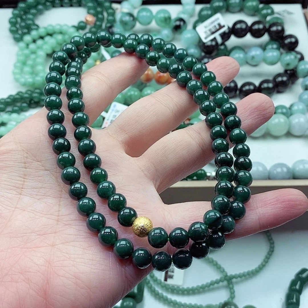 毛衣链未镶嵌翡翠