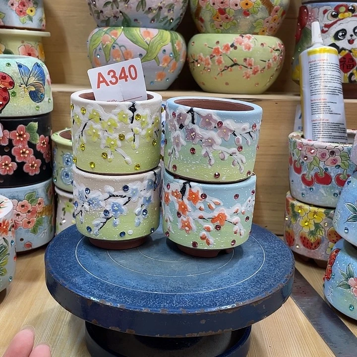 多肉花盆特价小直筒