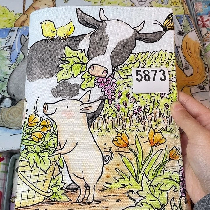 织绣A5活页不加纸5873
