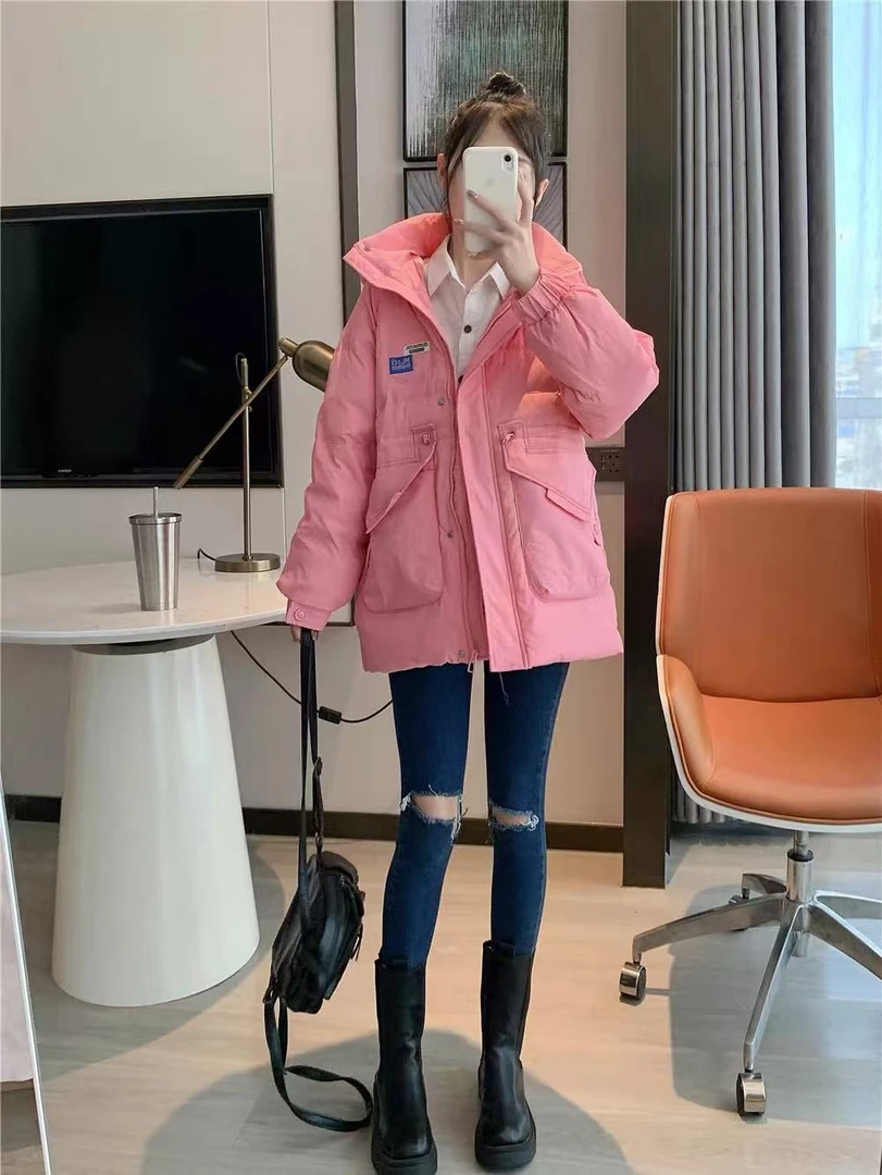 【杭州•意法】NN994-时尚女装设计感棉衣显瘦洋气百搭