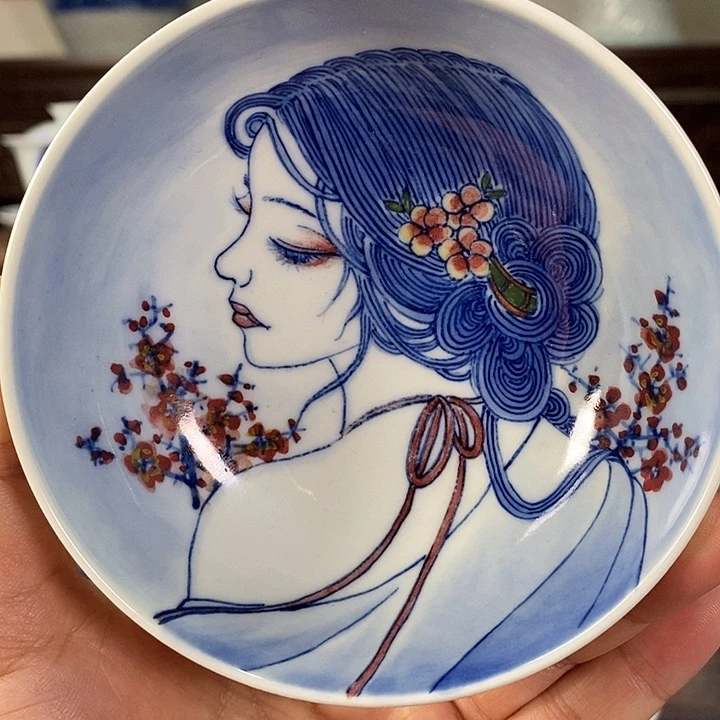 杯景德镇手工手绘陶瓷，高亮兴老师作品