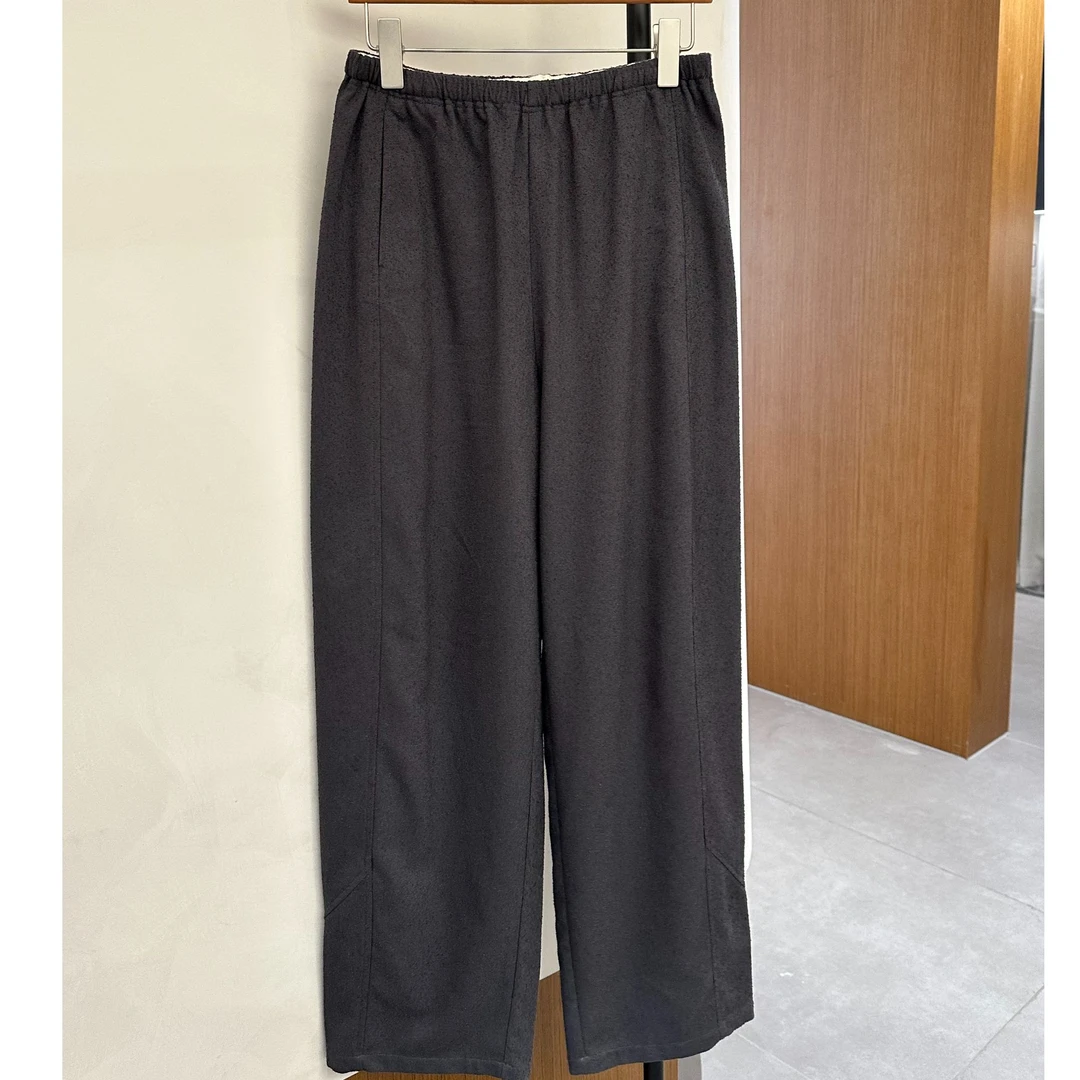 JIUJIU【小岛微风】显瘦百搭休闲裤时尚春季松紧腰