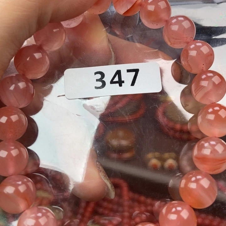 南红玛瑙合金手链
