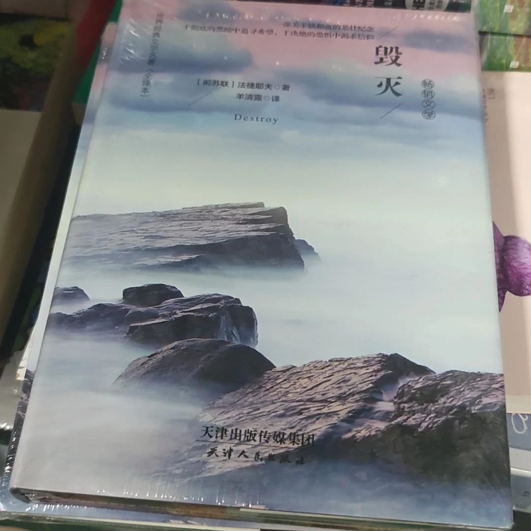 毁灭精装塑封库存书