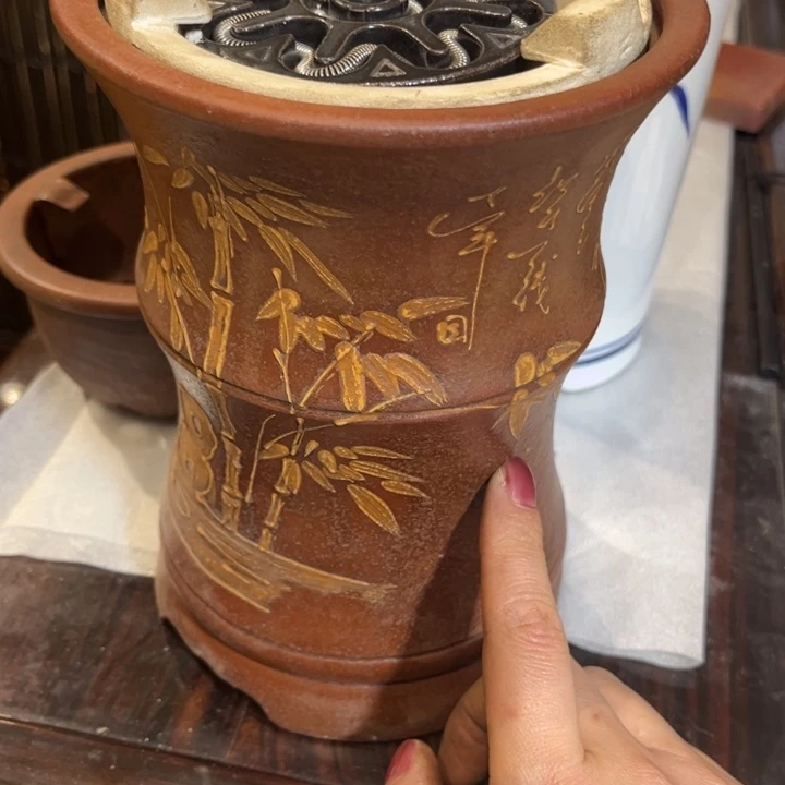 乐***林紫砂中古工艺品摆件