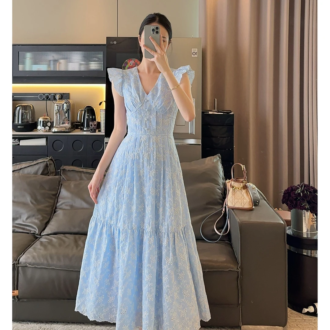 Zwinnie/詹维尼【辛德瑞拉 绣花裙】连衣裙 GMY202503