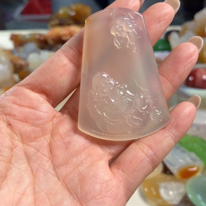 未镶嵌吊坠(不含链)玛瑙/玉髓