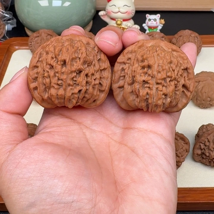 文玩核桃把件全品四座楼44