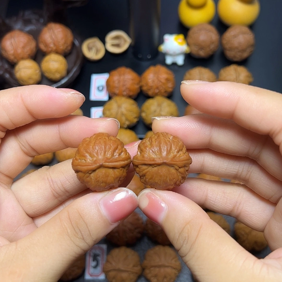 把件文玩核桃26尺边肚同尺苹果园0004