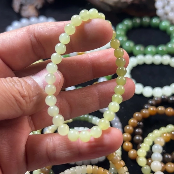 和田玉（糖玉）未镶嵌手链