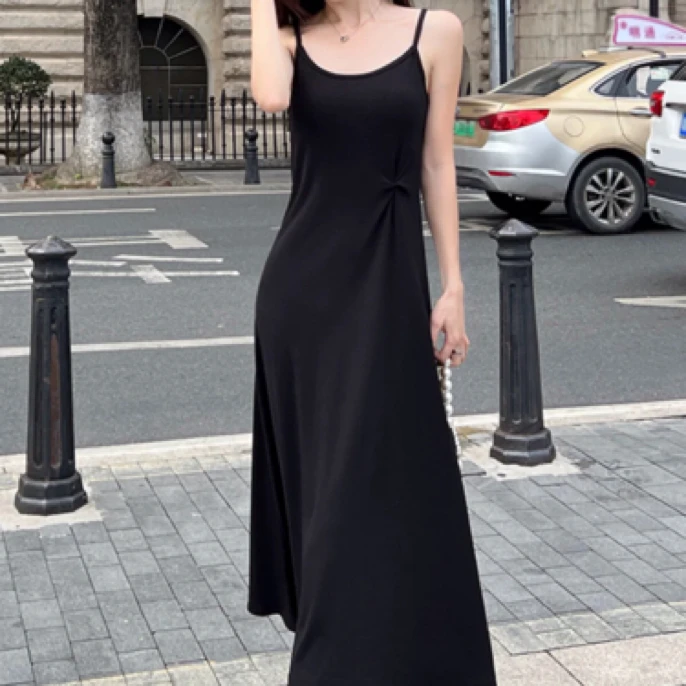 「旭润服饰」612弹力吊带裙