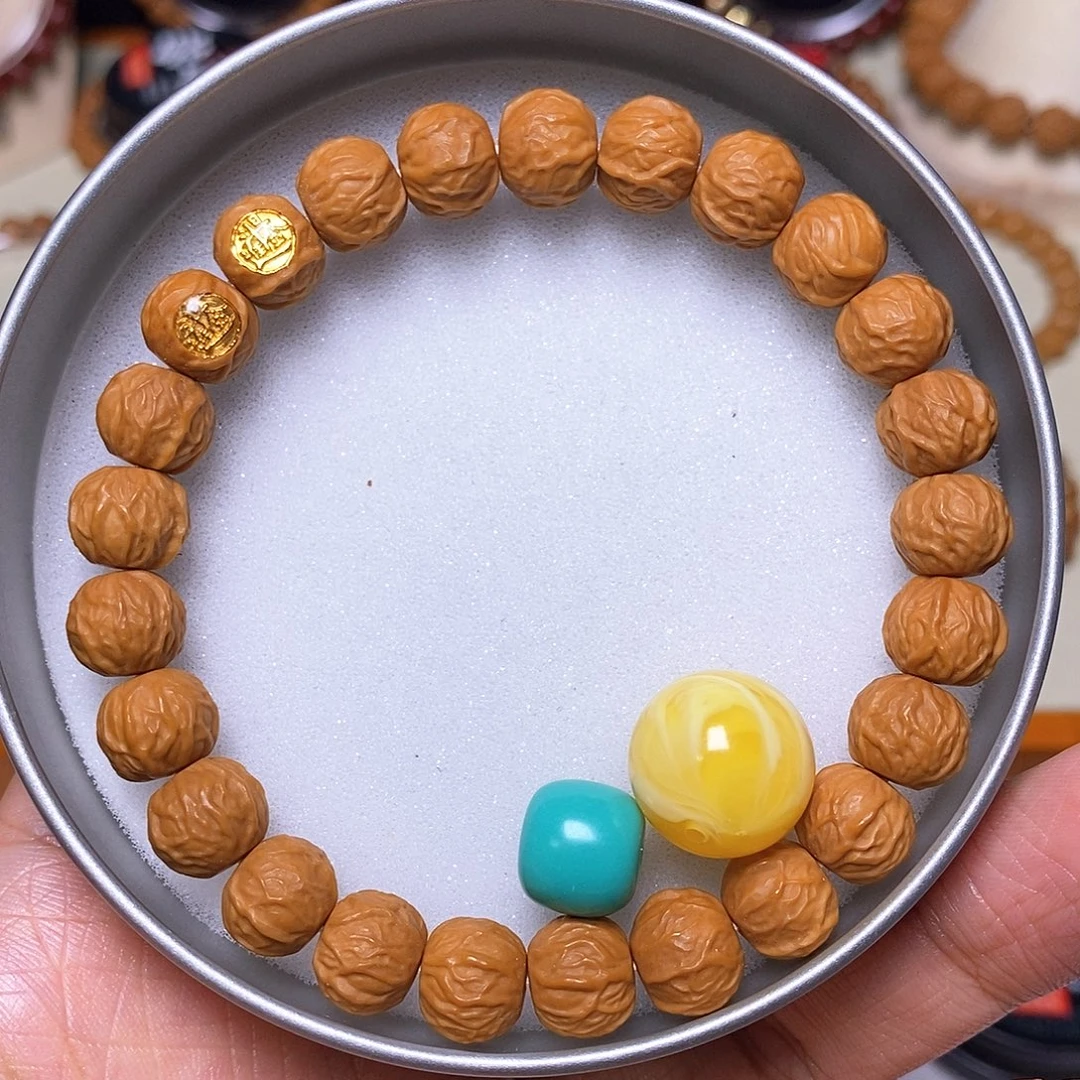 手串猴头核桃双标狂暴毒液尺寸10左右+配饰