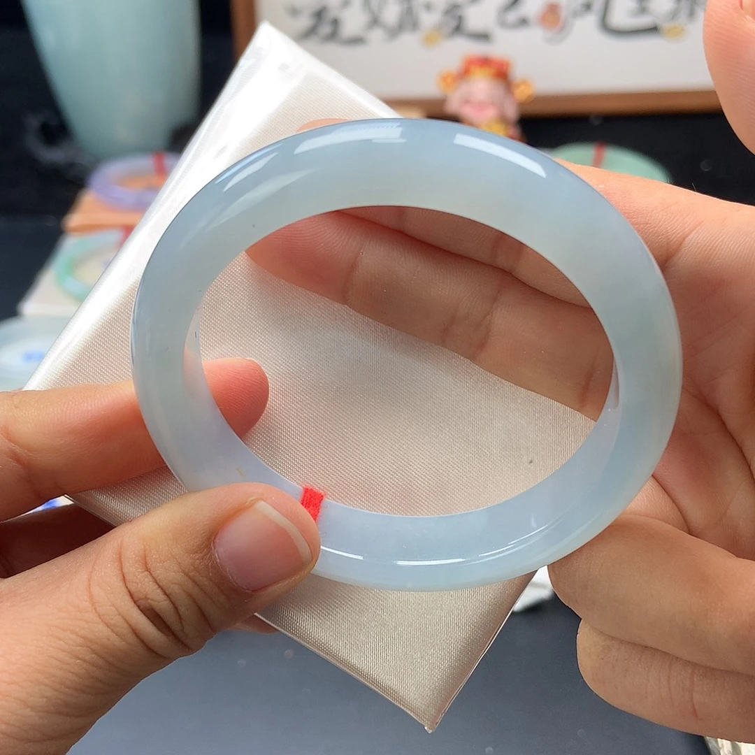 翡翠未镶嵌手镯14号