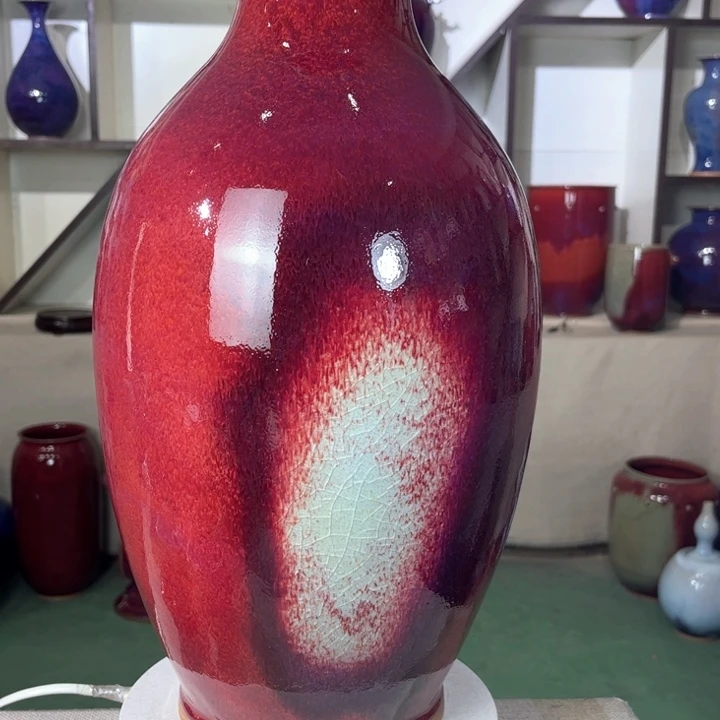 午***天瓷片钧瓷手工艺品牌杯子