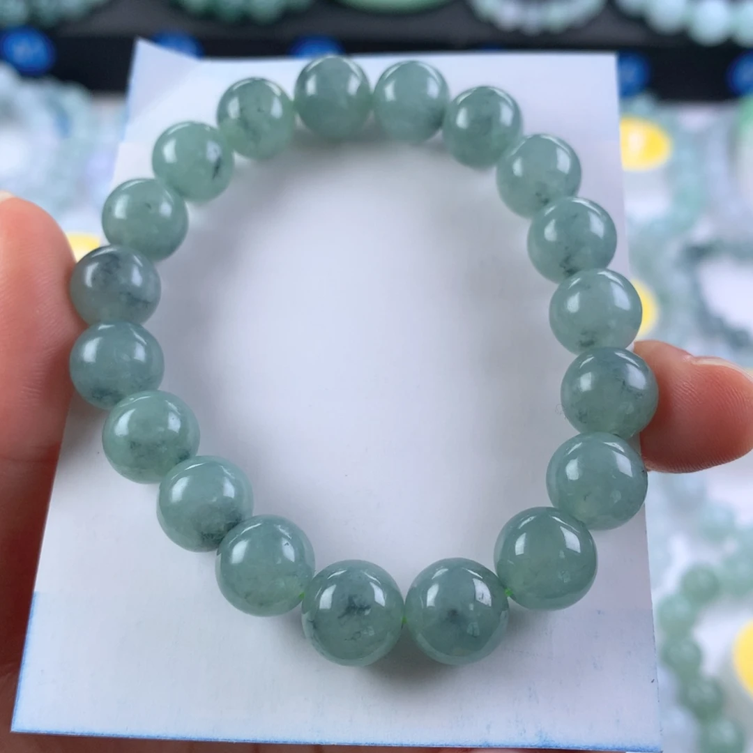 翡翠未镶嵌手链卡10