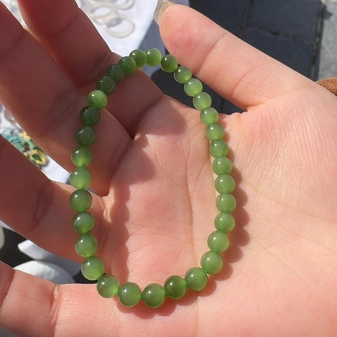 和田玉吊坠未镶嵌花*