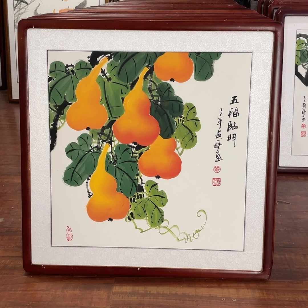 国画带框尺寸63*63厘米