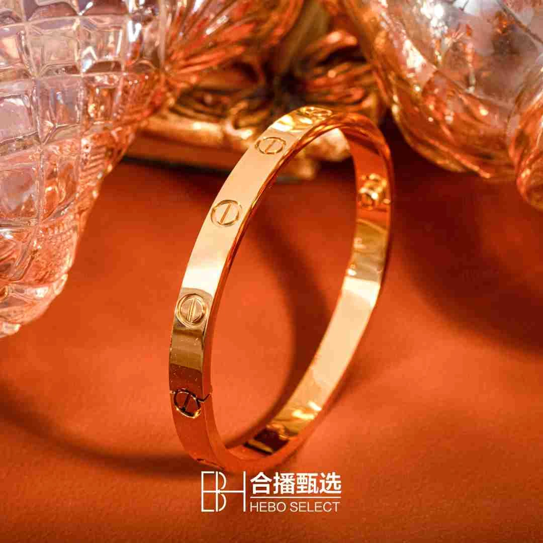 钛钢手镯 气质时尚百搭简约手工手镯Y046