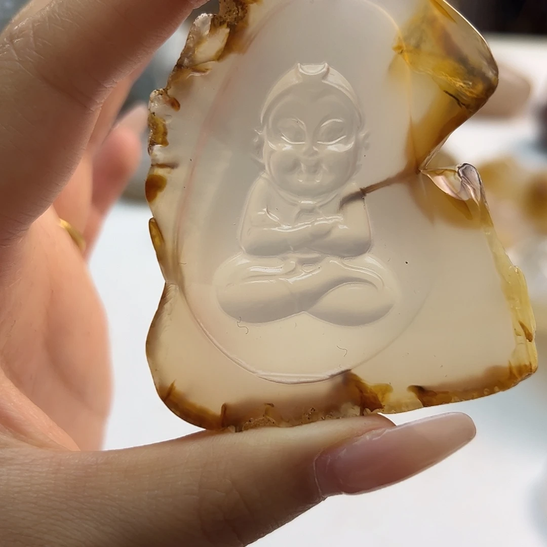 玛瑙/玉髓未镶嵌项链