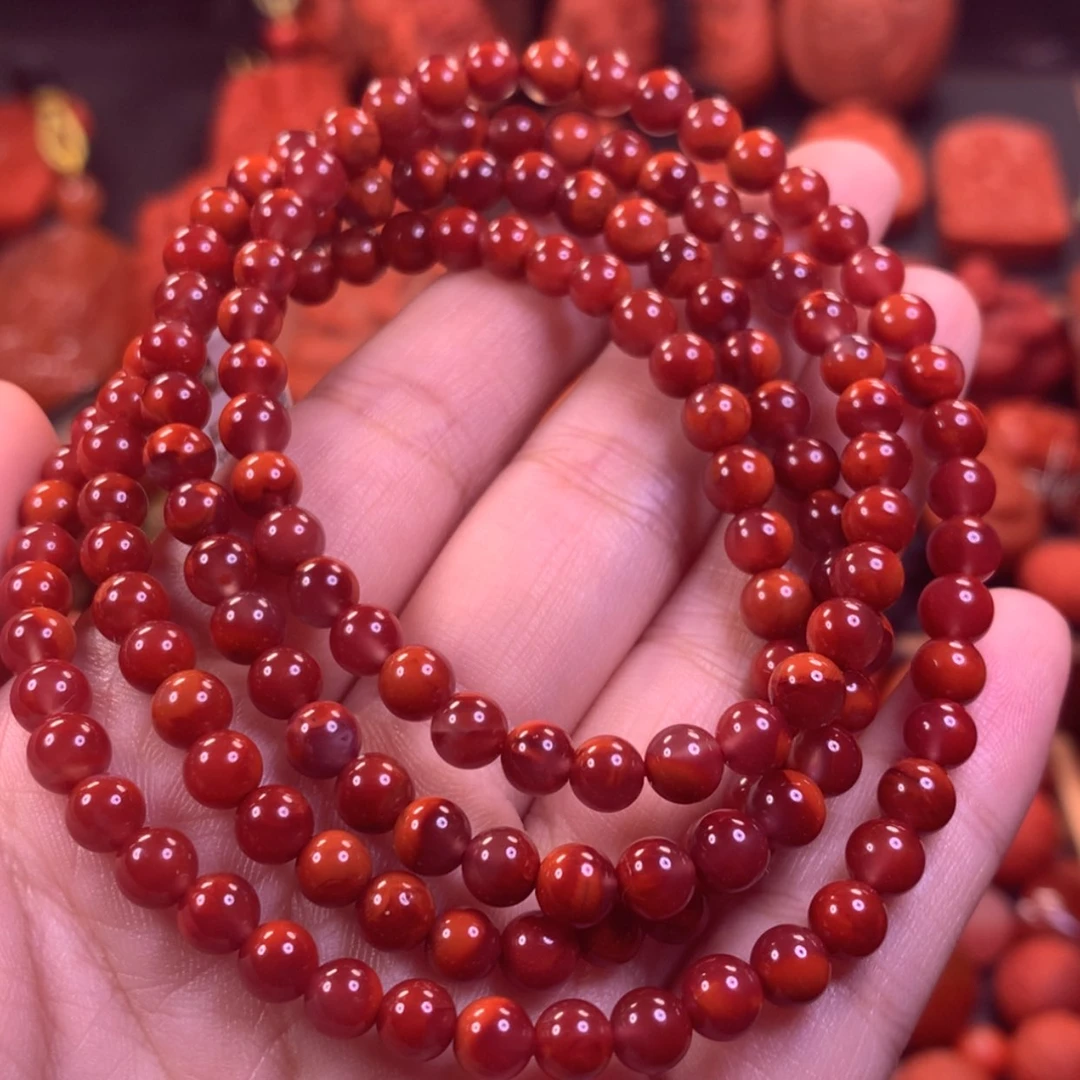 【闪购商品】未镶嵌多圈南红玛瑙