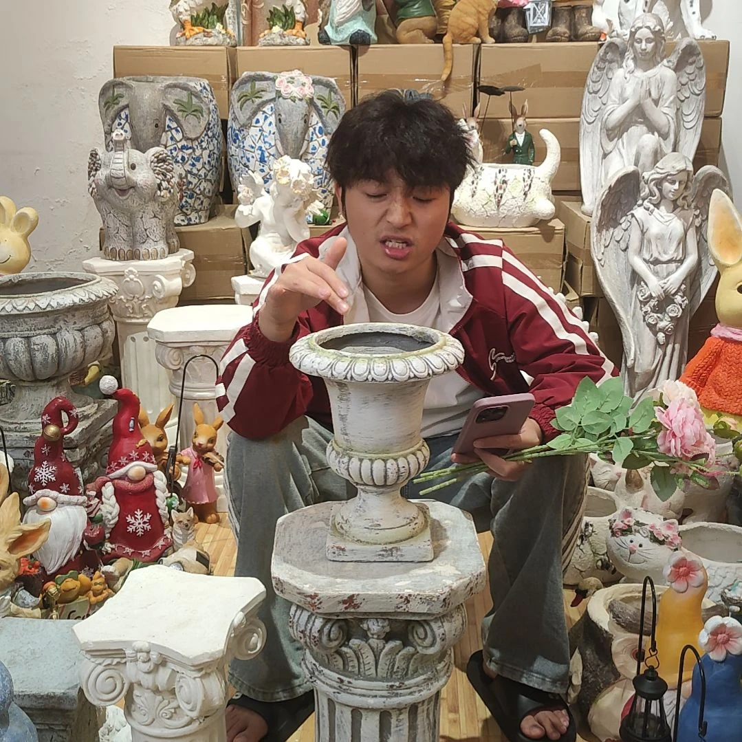 合成树脂25厘米罗马盆2个