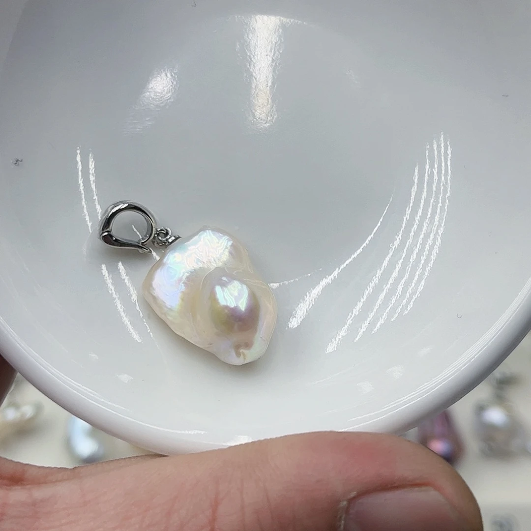淡水珍珠吊坠(不含链)未镶嵌阿***咖01