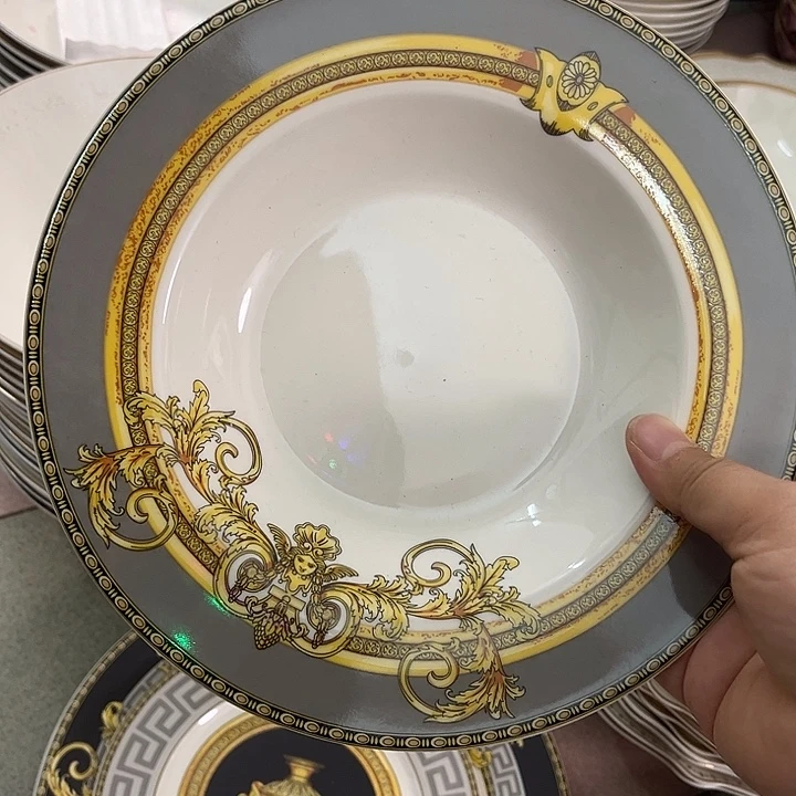 幸***乐新骨瓷1个草帽8.5寸微瑕完美主义者慎拍